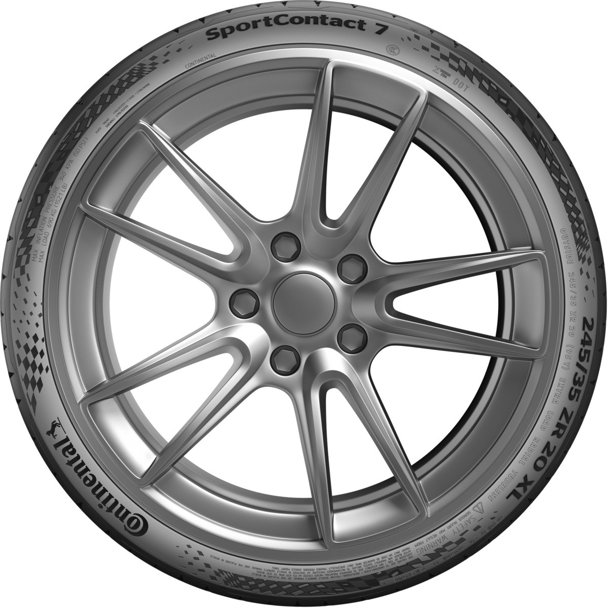Continental SPORTCONTACT 7 Reifen 315/35 R22 111Y XL