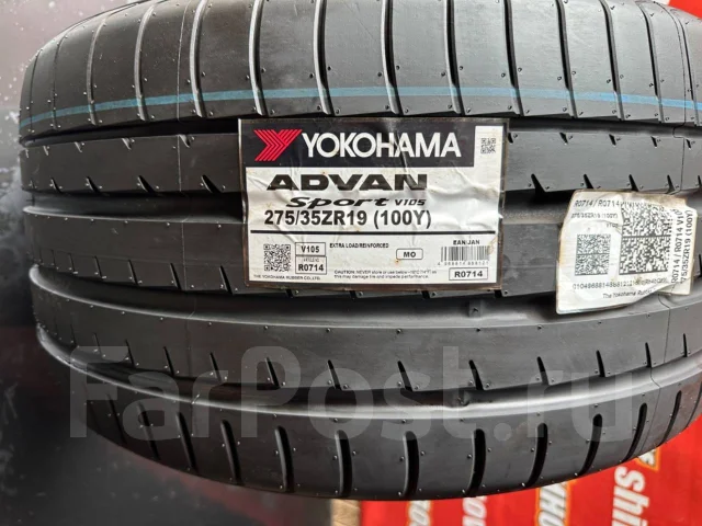 Yokohama Advan Sport V105 Reifen 275/35 ZR19 100Y XL