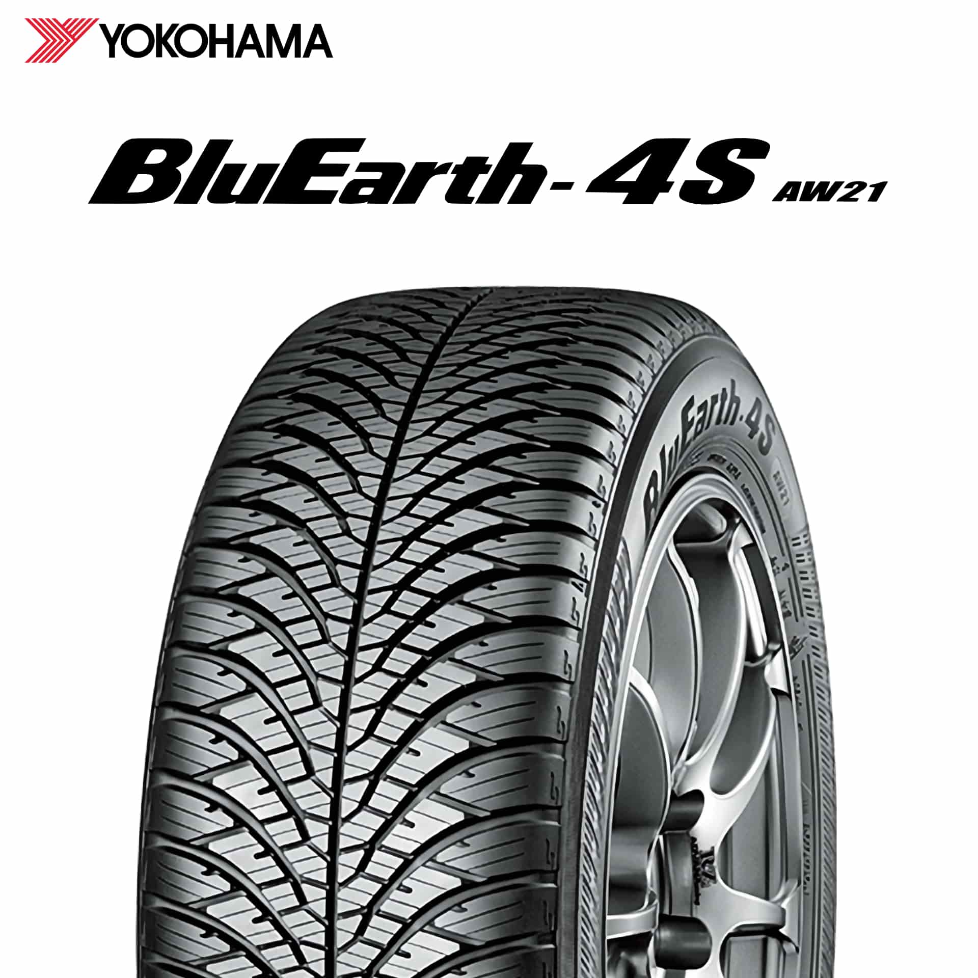 Yokohama BLUEARTH-4S AW21, bluearth 4s aw21 m+s Reifen 255/45 R, -18 103W, Y