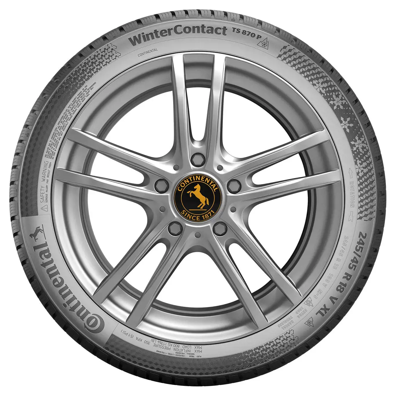 Continental WinterContact TS 870 P 245/40 R19 98V